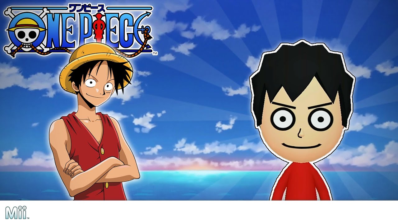 LUFFY MII TUTORIAL - ONE PIECE (NINTENDO SWITCH)