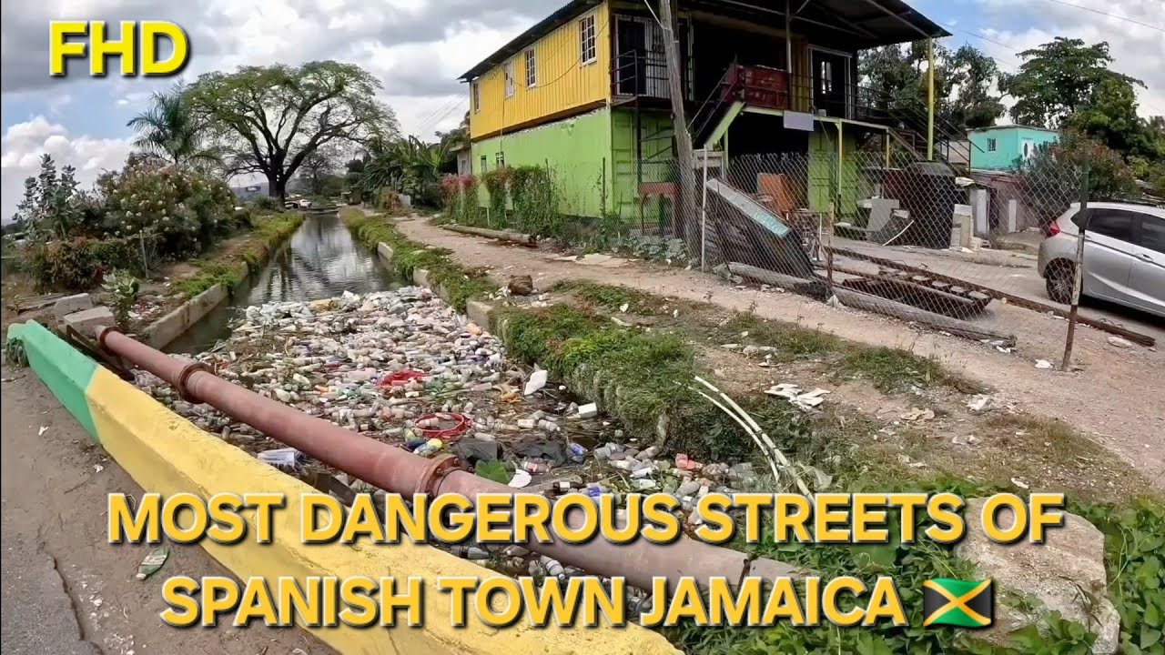 Exploring the Most Dangerous Streets of Spanish Town, Jamaica