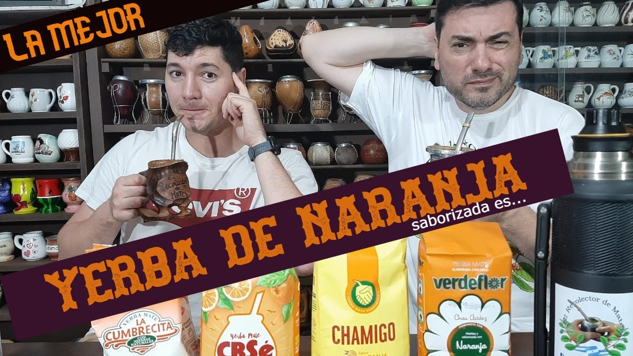 Cuál es la mejor yerba saborizada de naranja?