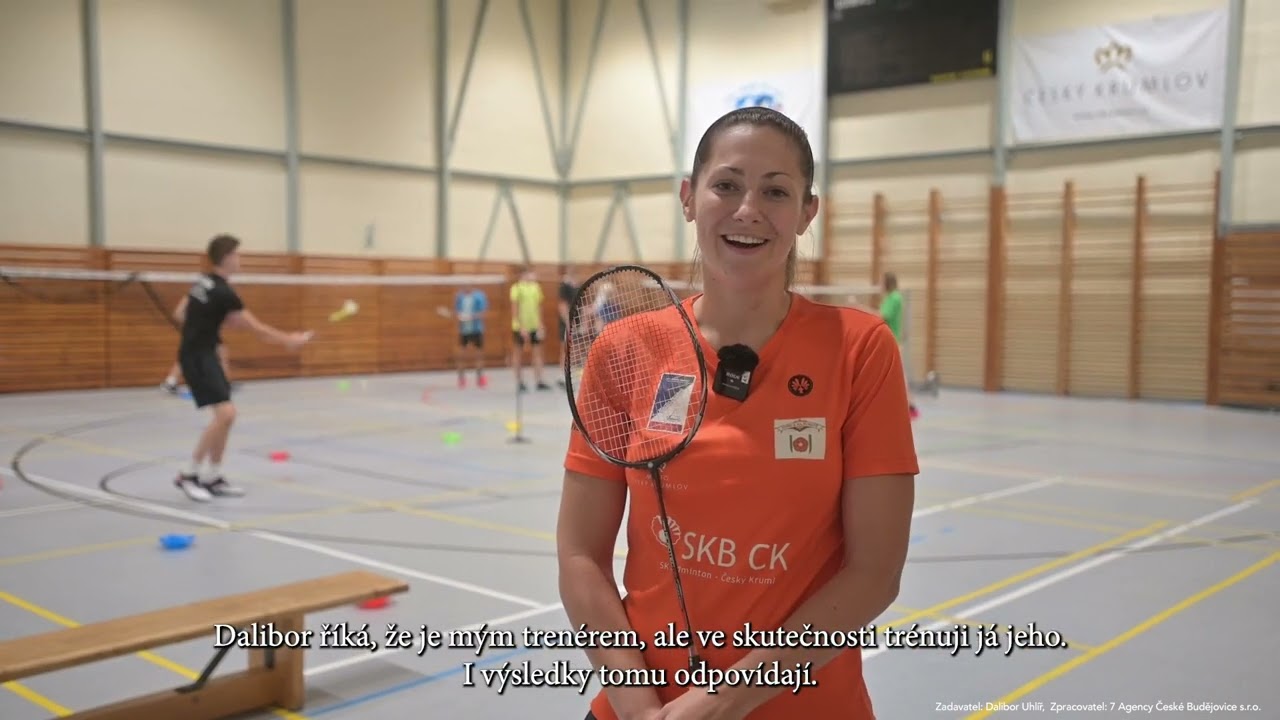 Lucie Černá, mistryně ČR v badmintonu | DALIBOR UHLÍŘ DO SENÁTU