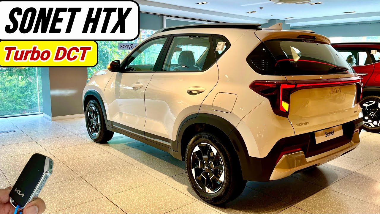 2025 Kia Sonet HTX Turbo DCT - New Premium Features Added❤️