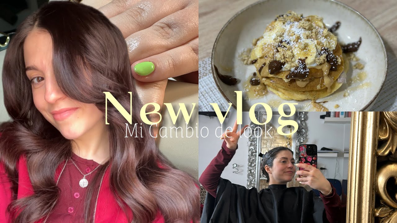 Vlog ✨ mi cambio de look/routine vlog conmigo🫶🏻