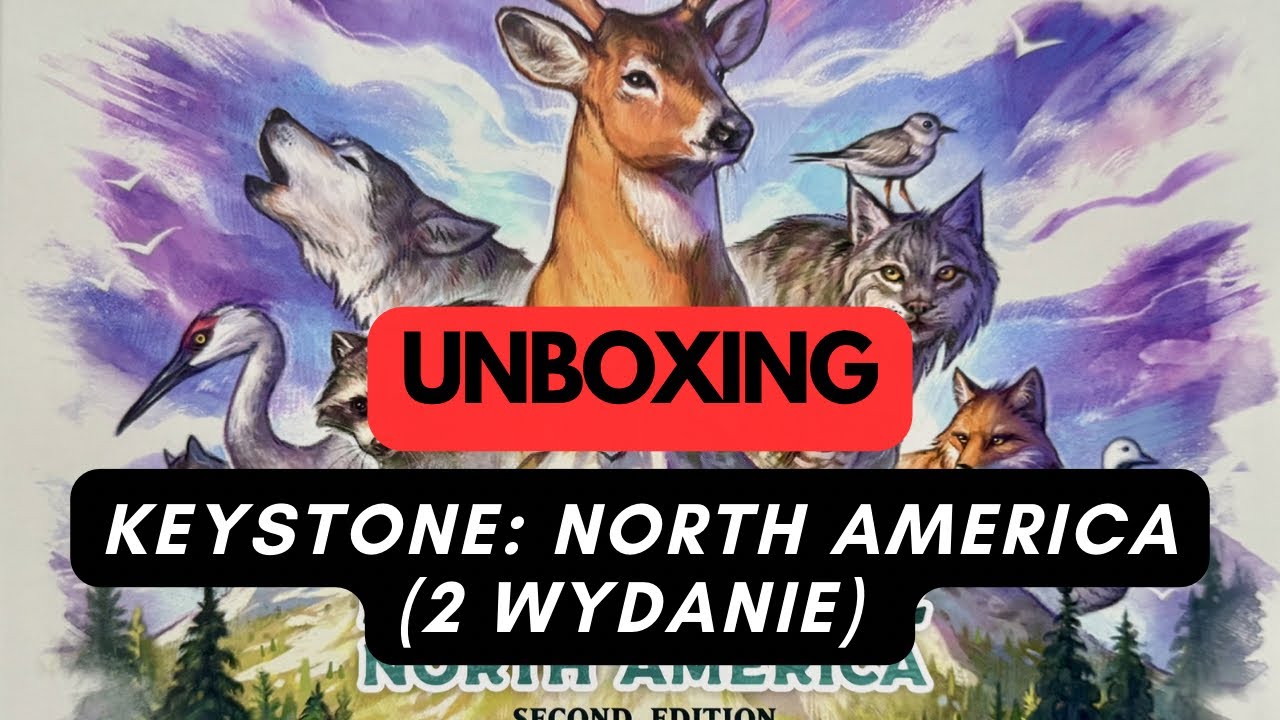 🇵🇱 (1405) Keystone: North America (2 wydanie) - unboxing (PL)