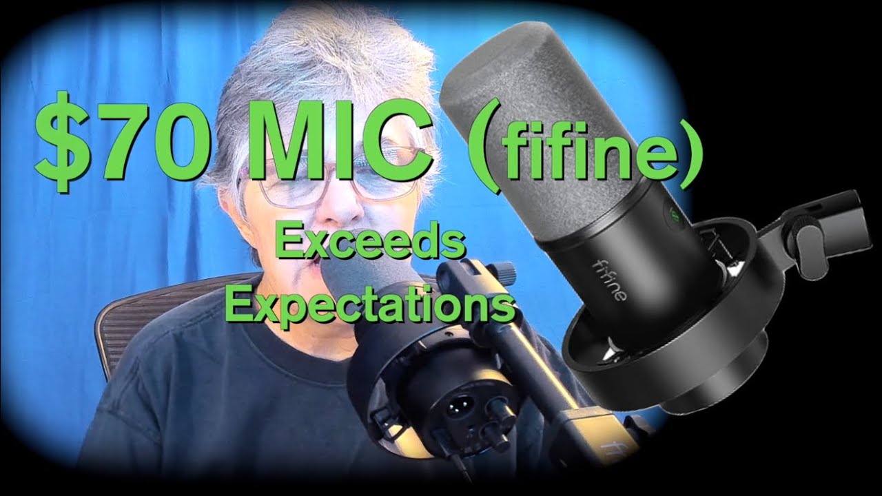 BEST MICROPHONE UNDER $70 - #fifine #microphone
