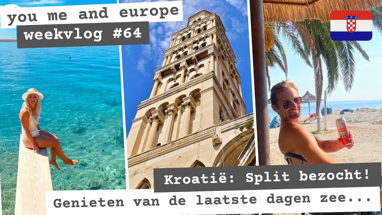 Weekvlog #64 Op naar KROATIË EN SLOVENIË. Split bezoeken en prachtige camperplekken aan de zee