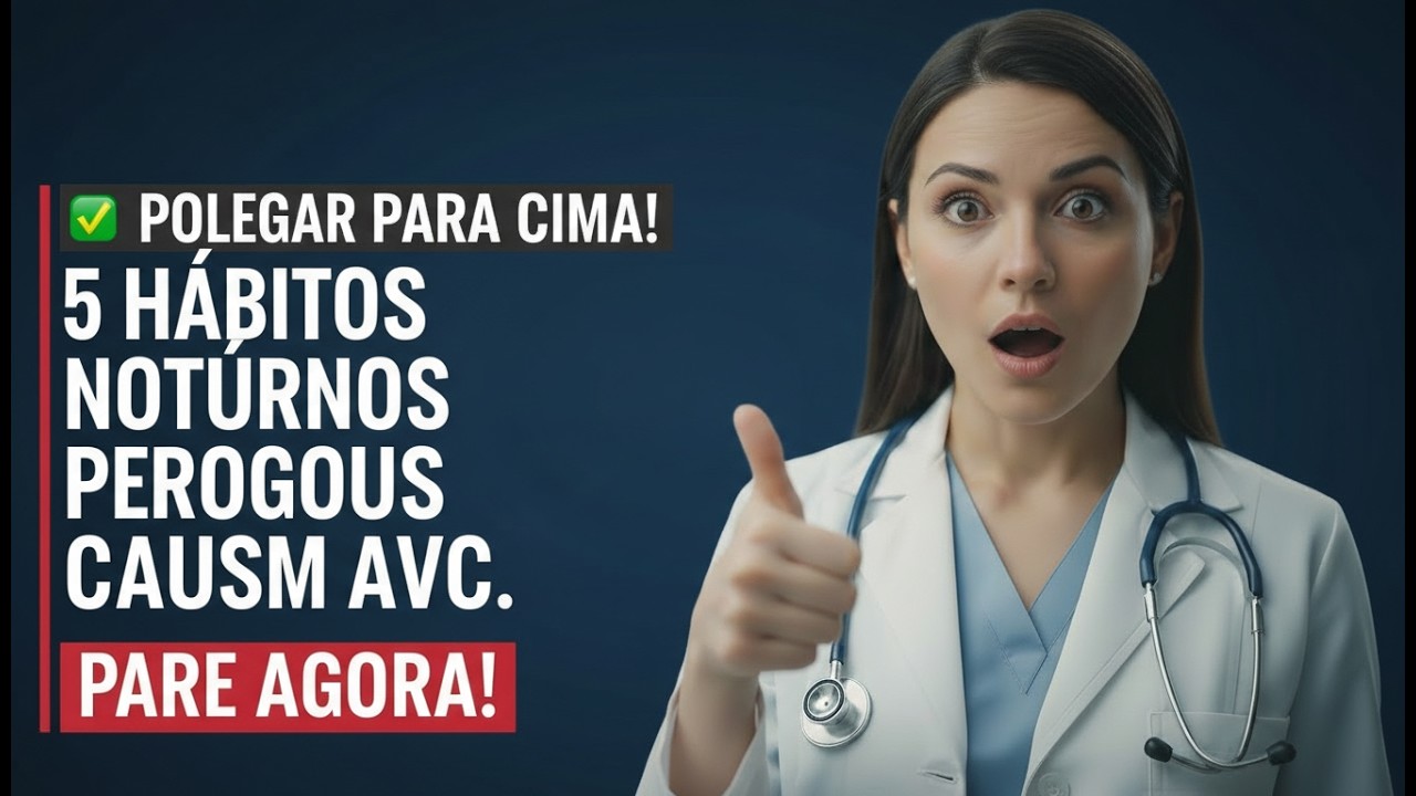 5 Coisas que TODO IDOSO FAZ antes de dormir e que AUMENTAM O RISCO DE AVC