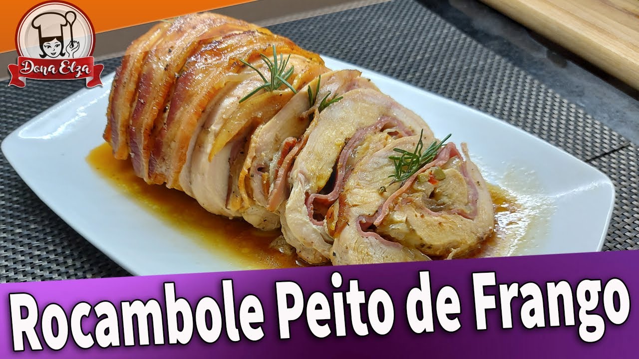 Rocambole peito de frango