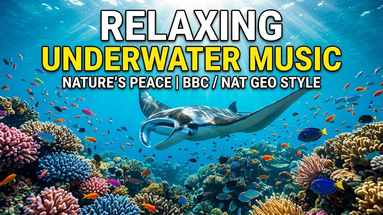 Ocean Deep Relaxation 🌊 • Soothing Music for Sleep 😴 • Gentle Waves and Ambient Night Calm ✨