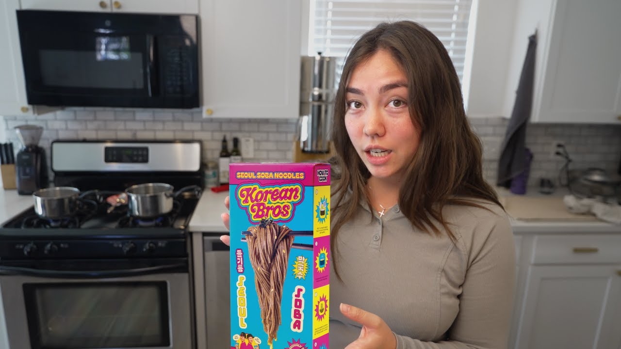 Trying Korean Bros Seoul Soba Noodles