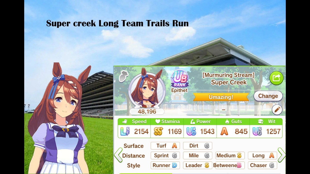 Super Creek Long Team trails run | Starting a F2P Umamusume JP account in 2026.