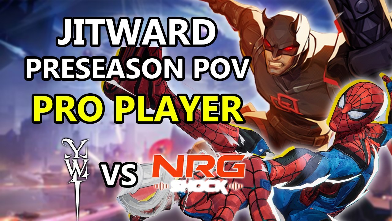 YWL ProPlayer Star-lord POV jitward VS NRG - Marvel Rivals POV