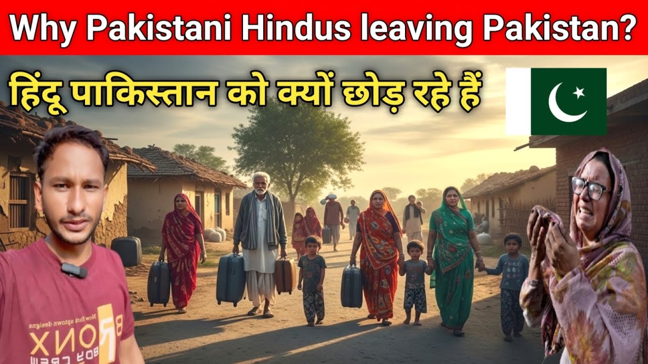 Why are Pakistani Hindus Leaving Pakistan 🇵🇰 || Hindu Decressing in Pakistan || Vlogger Dass 