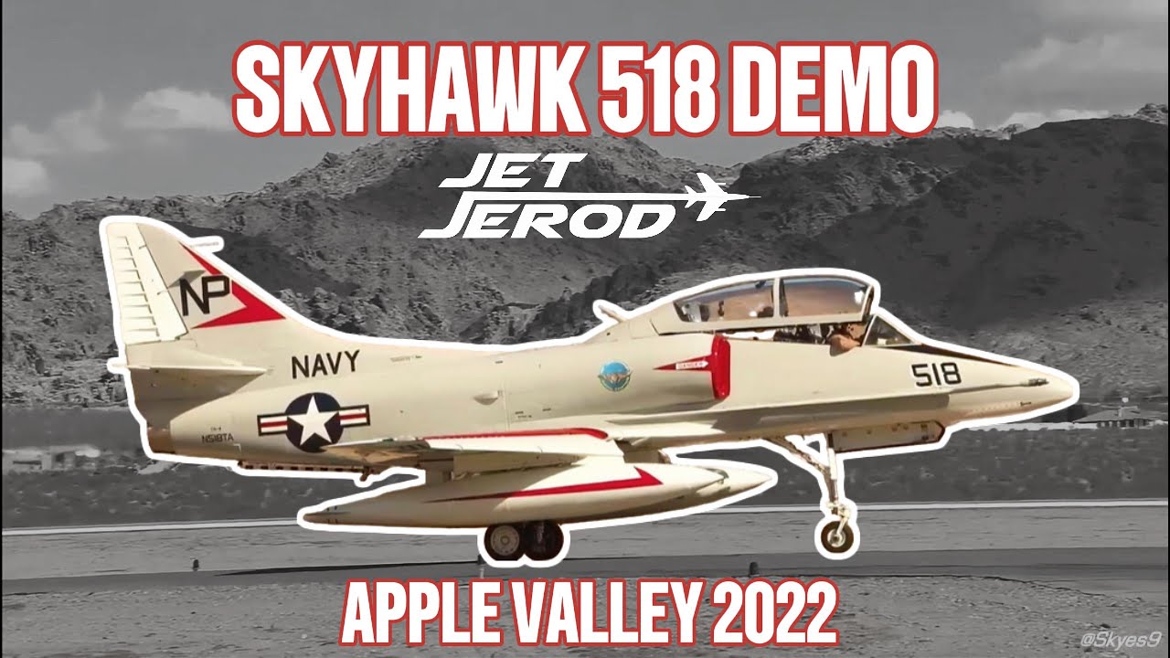 Skyhawk 518 Demo at Apple Valley Airshow 2022