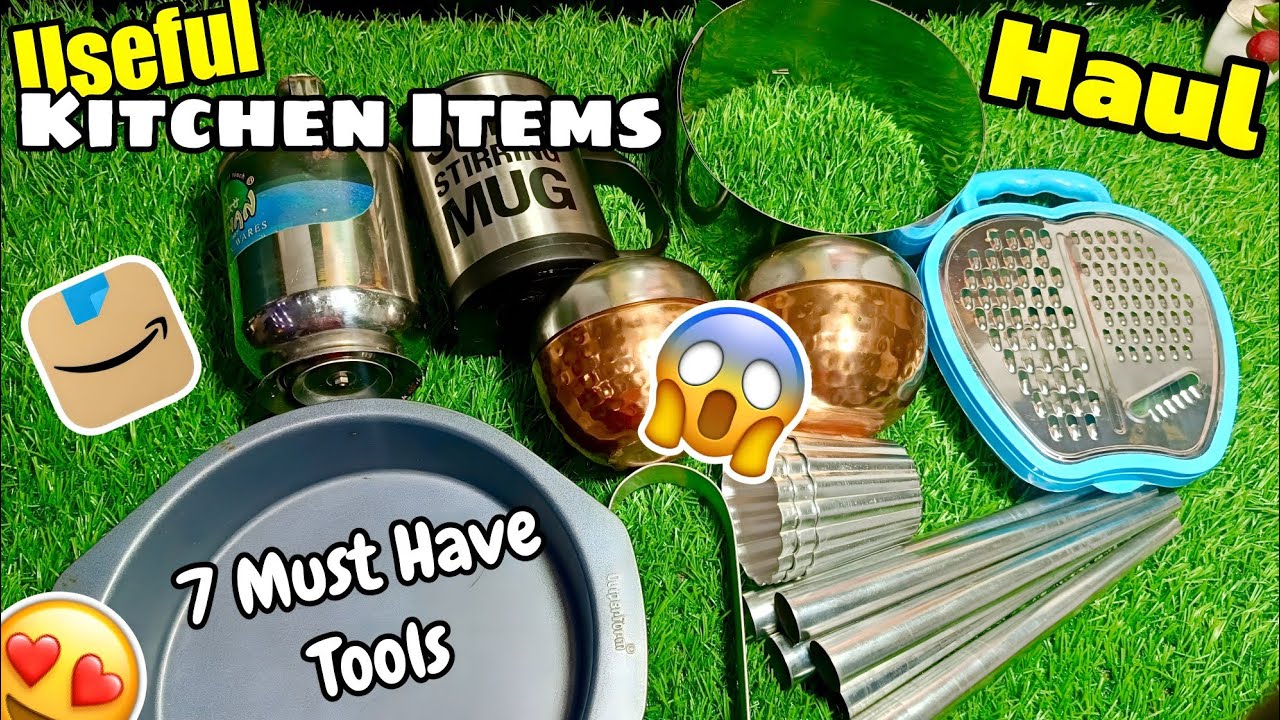 Top 7 Useful Kitchen Items Haul | Unboxing and Review | Kitchen Gadgets | Amazon
