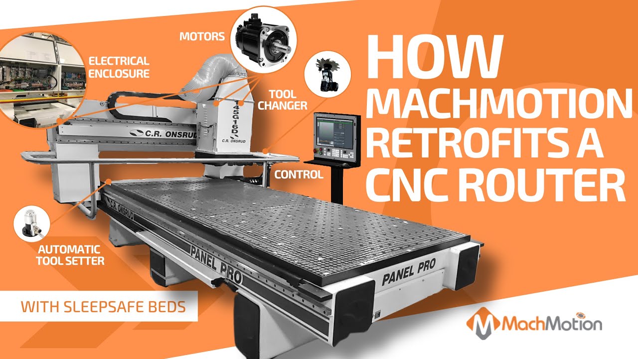 CNC Router Retrofit OSAI Controller - MachMotion Upgrade Process