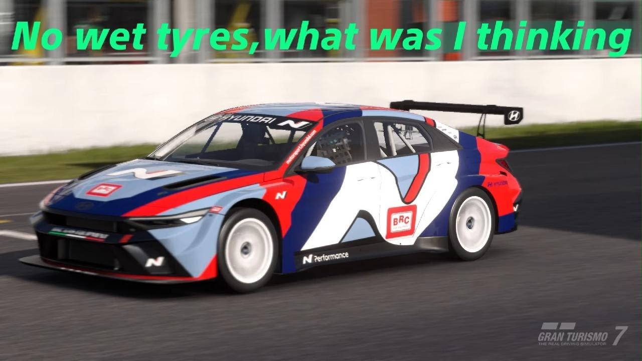 I drowned in my wet race at Spa Circuit (GT 7️⃣ ) 🌊🎤