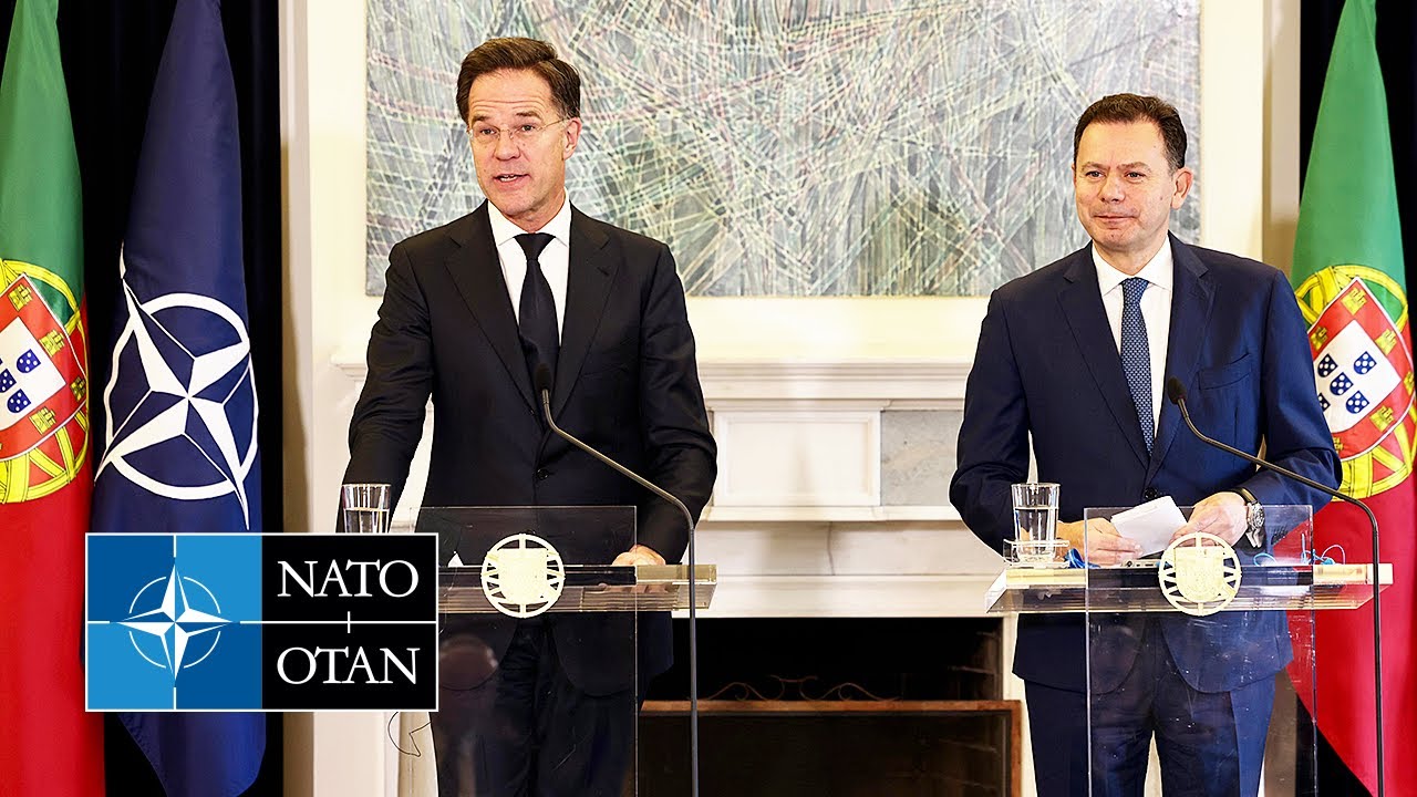 NATO Secretary General with the Prime Minister of Portugal 🇵🇹 Luís Montenegro, 27 JAN 2025