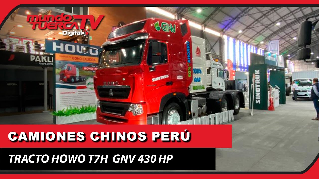 Camiones Chinos Perú | Tracto remolcador HOWO T7H  GNV