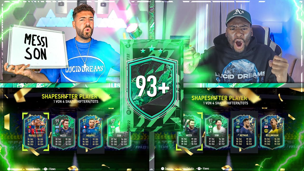 FIFA 22: 93+ SHAPESHIFTER PLAYER PICK Squad Builder Battle 🔥🔥 Wakez vs UncleFrederic !!