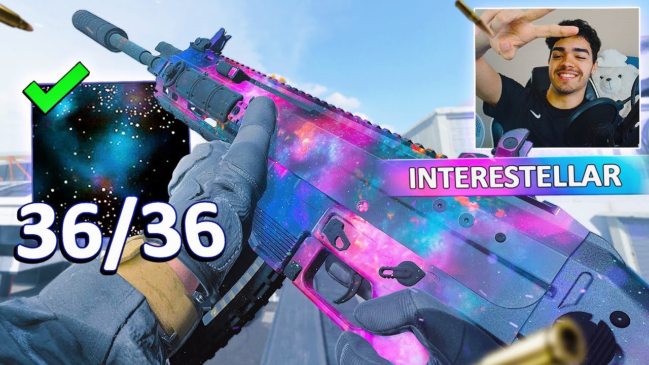 SAIUU!!! Pegando a INTERESTELLAR no MW3 🌌✨ (camuflagem FINAL)