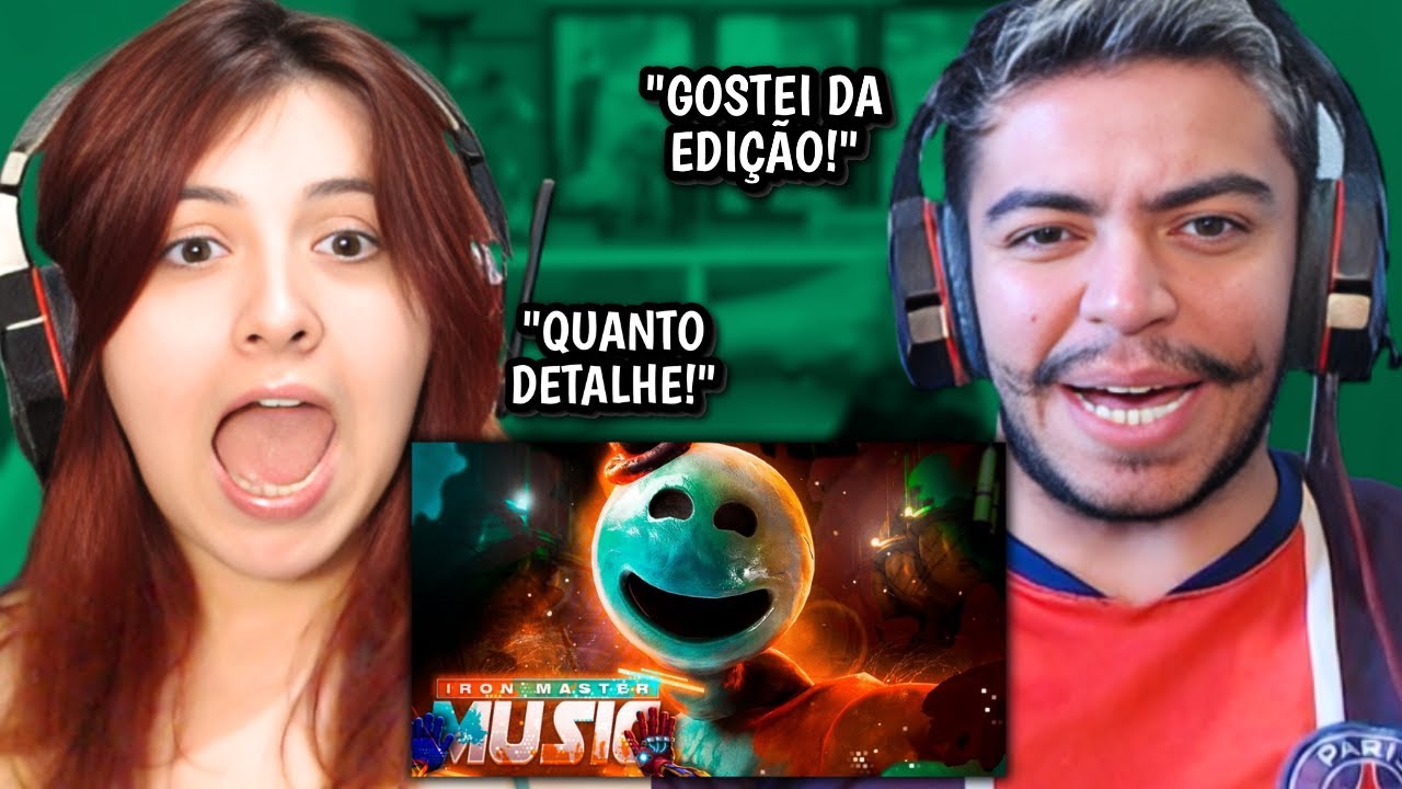 Porto Seguro | Poppy Playtime (Capítulo 4) | Iron Master | REACT