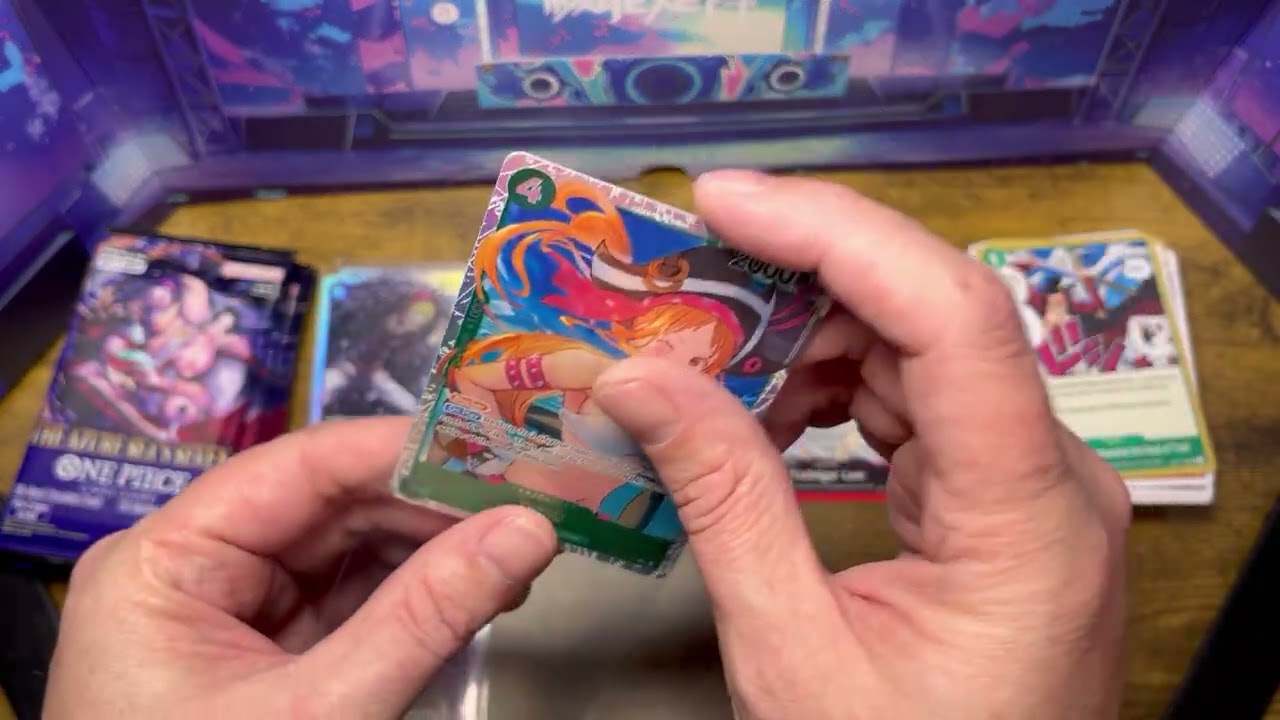 One Piece TCG Azure Sea’s Seven Booster Rip X12 