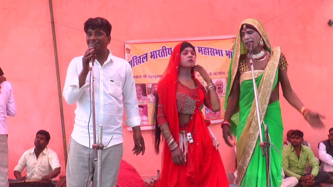 सरसोता मेला में ओमेंद्र यादव के कलाकारों ने मचाया धमाल omendra Yadav ka Dhola 