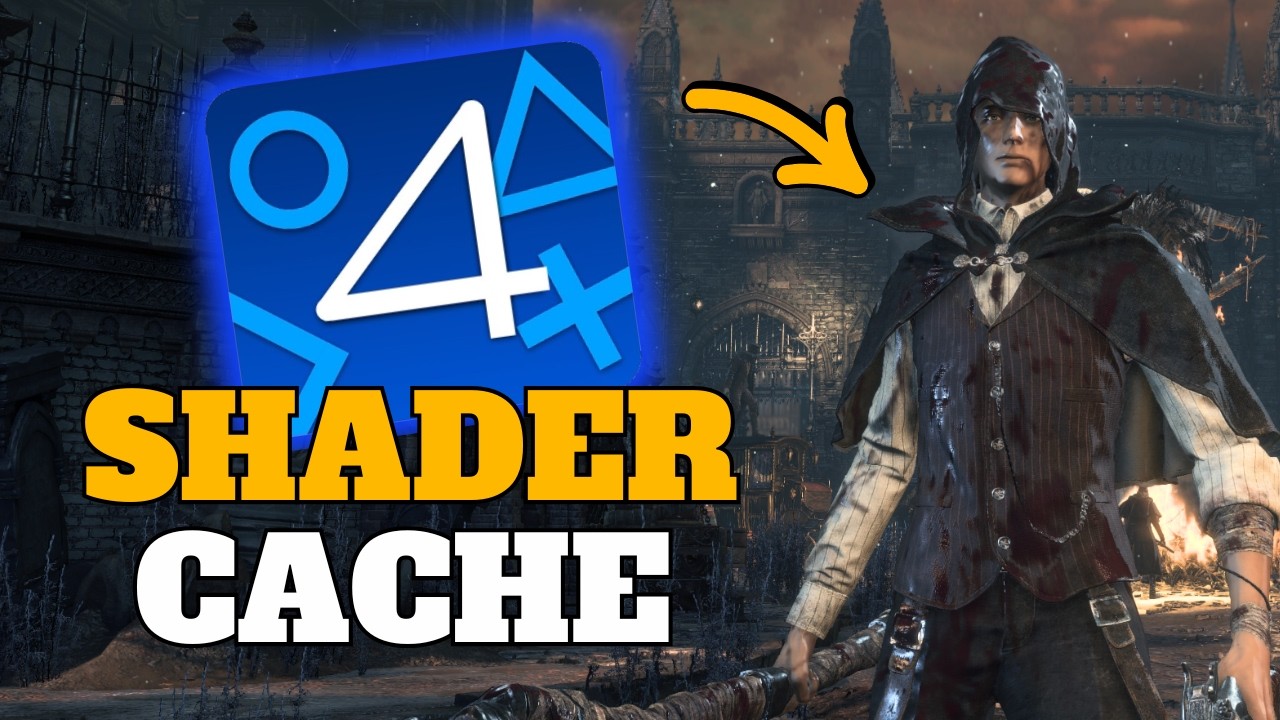 BLOODBORNE a 60FPS SUAVE no ShadPS4! SHADER CACHE FINALMENTE CHEGOU!