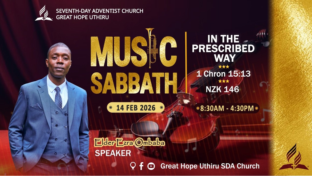 MUSIC SABBATH: SERMON Part 2