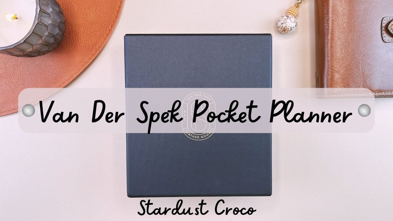 Ван Дер Спек распаковывает 🤍|Карманный планировщик VDS, Stardust Croco