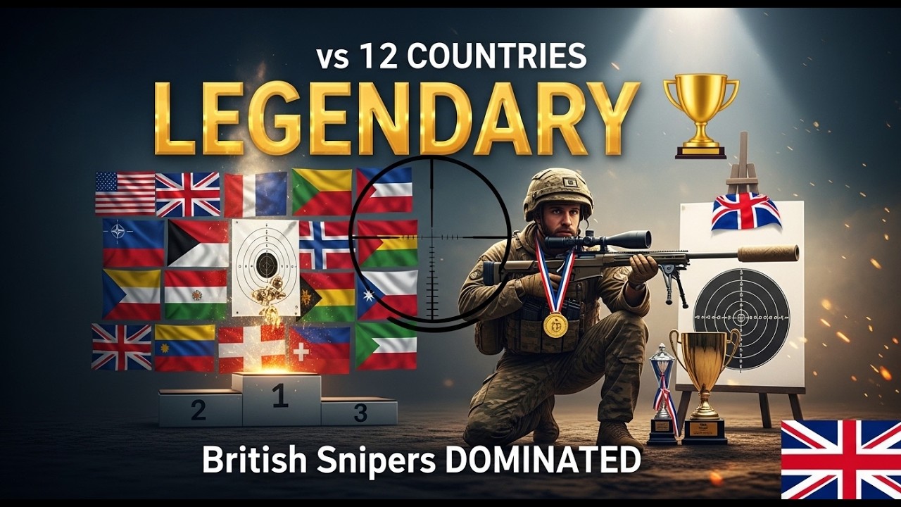 British Snipers vs 12 Countries at NATO Competition — What They Did Was LEGENDARY