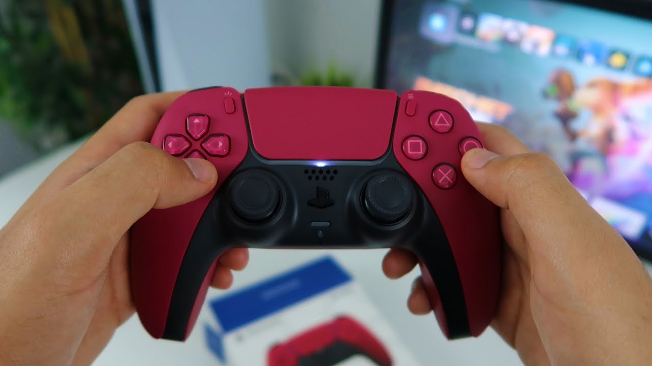 Me Pressing Buttons on my PS5 Controller