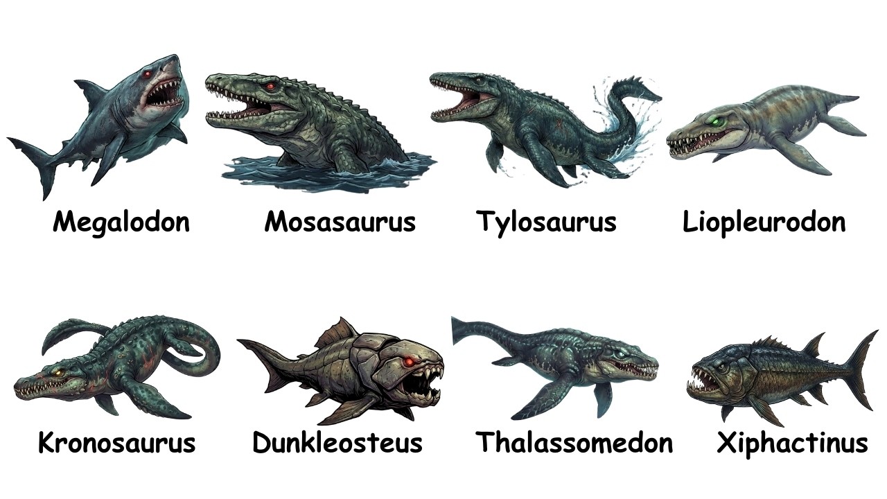 Every EXTINCT Sea Predator That Ever Lived Explained in 11 Minutes
