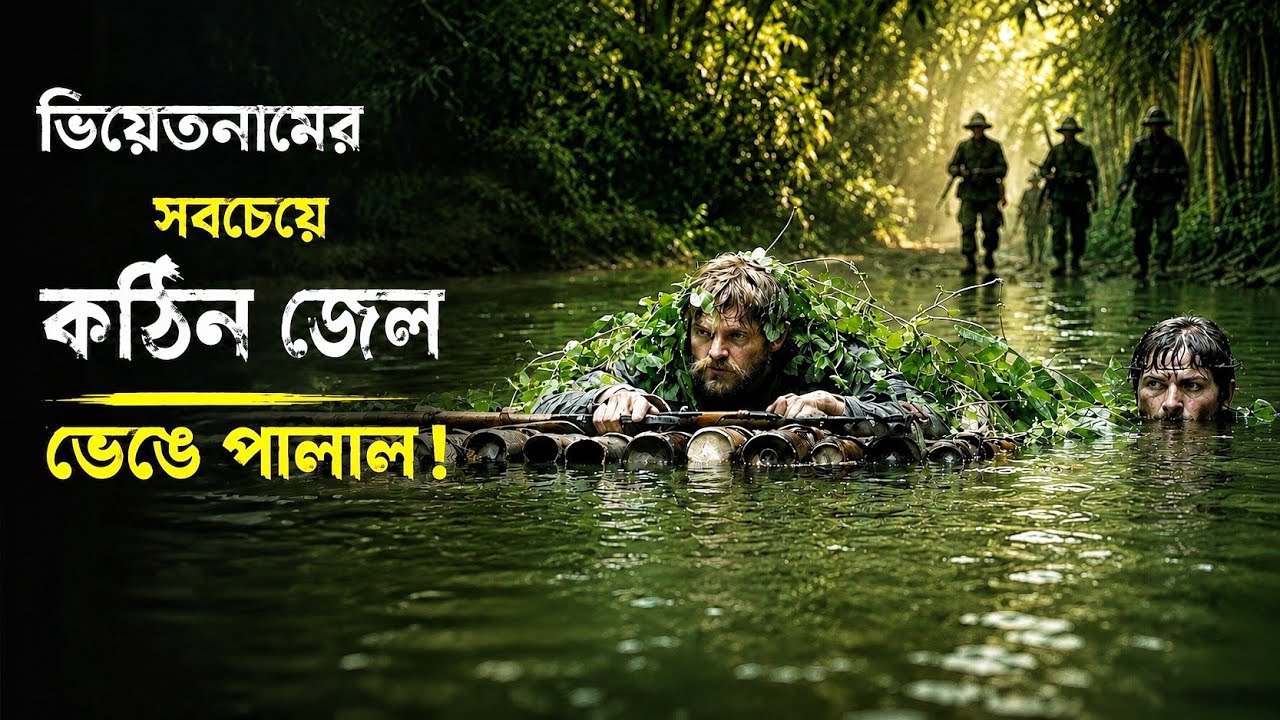 সত্য ঘটনা | ভিয়েতনামের জেল থেকে পালালো তারা | Rescue Dawn(2006) | Movie Explained in Bangla 
