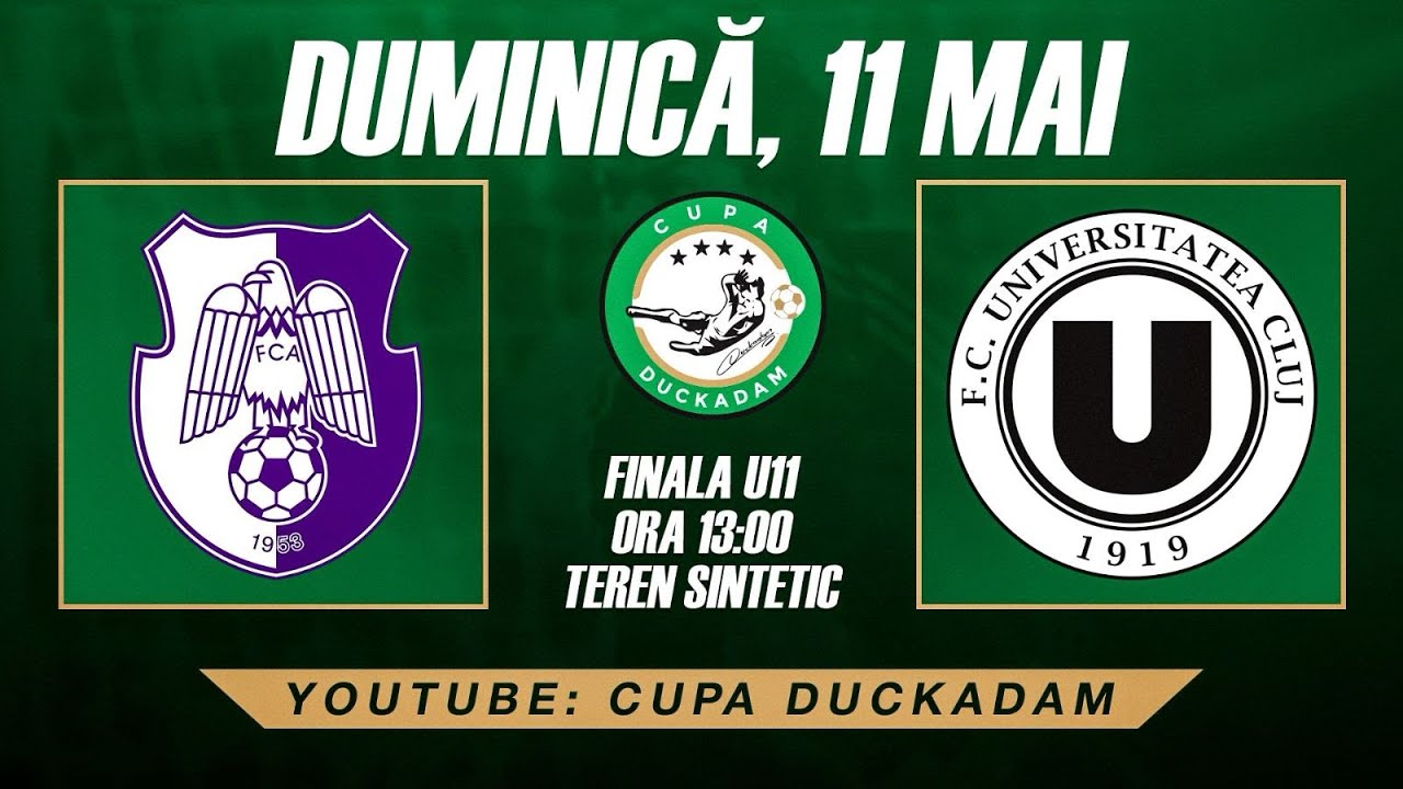 FINALA U11 - FC ARGES - UNIVERSITATEA CLUJ