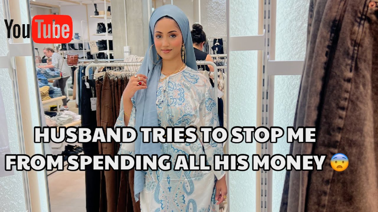 HUSBAND TRIES TO STOP ME FROM SPENDING ALL HIS MONEY #dailyvlogs