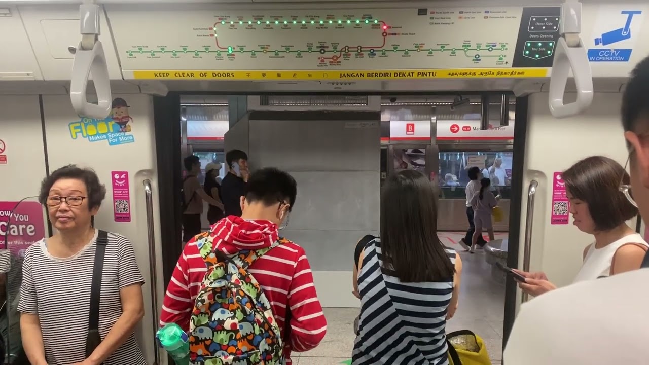 [SMRT] KSF C151A Set 549/550 from NS27 Marina Bay - NS21 Newton