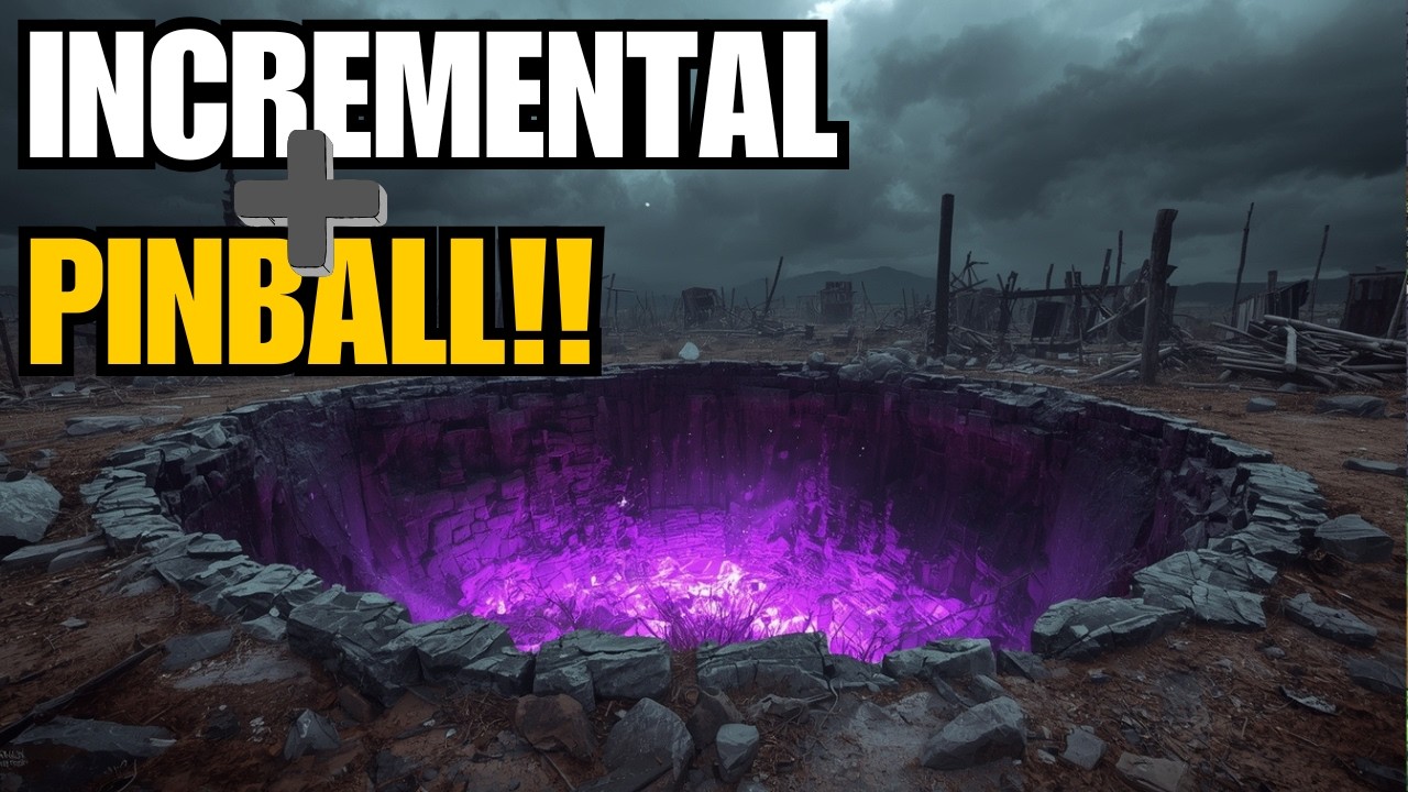 Uma mistura VICIANTE de INCREMENTAL, PINBALL e alimentar o BURACO! | Void Pachinko