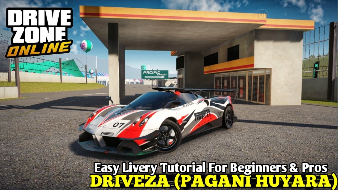Driveza (Pagani) Livery Tutorial | Drive Zone Online  0.6.1 #drivezone #drive zone online