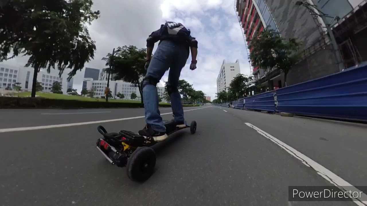 electric mountainboard - BGC Sunday Ride with My Diy EMB.flipsky 6354 motors