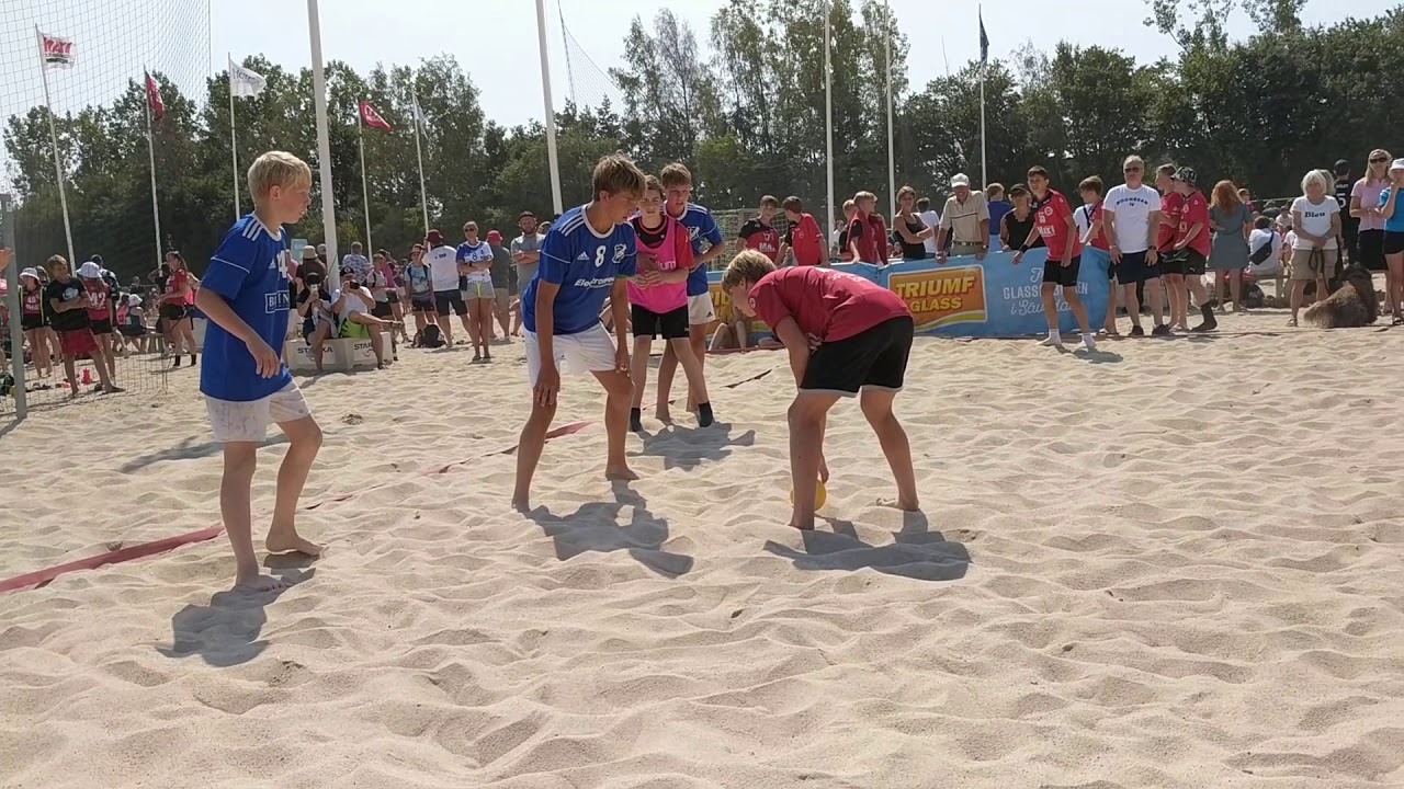 Raklev g&I 05 vs Lödde Vikings 05 | Åhus beachhandboll 2019