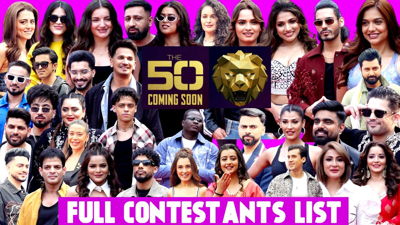 JioHotstar The 50 Launch Event: Confirmed Contestants Media Interview & Appearance | Full List