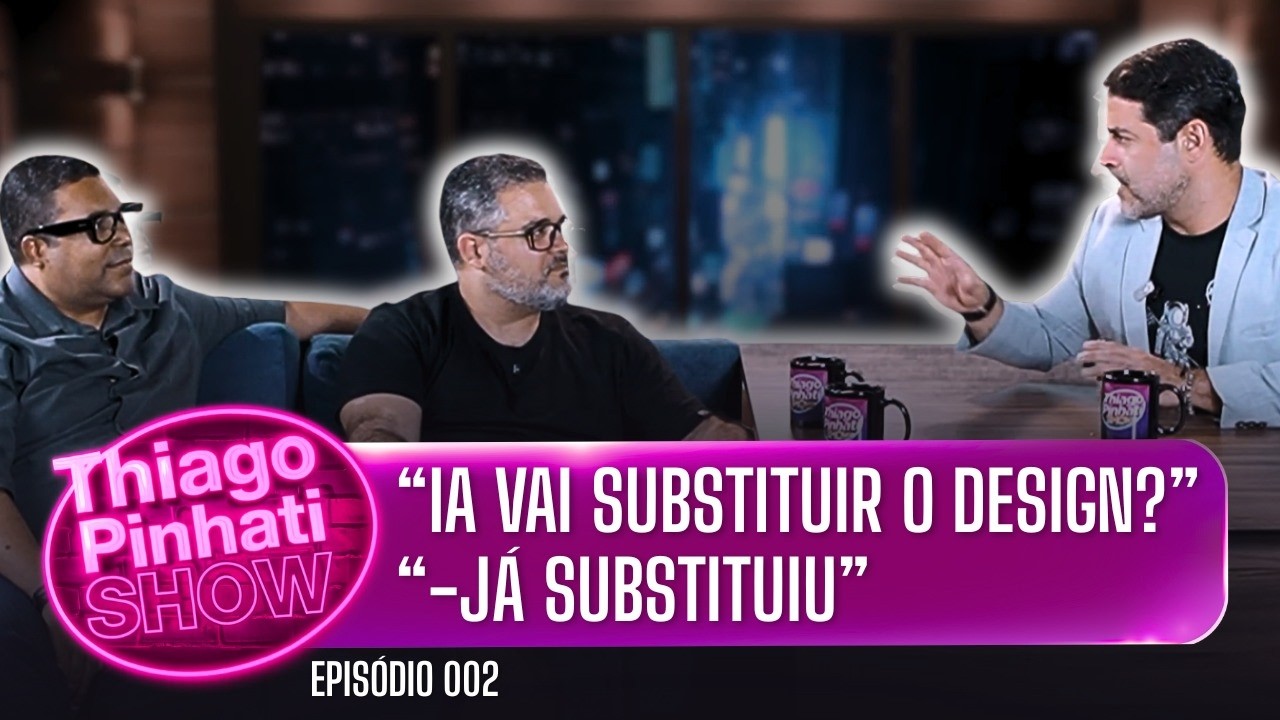 THIAGO PINHATI CONVERSA COM ALEX FLEMING E JAIDER MORAES