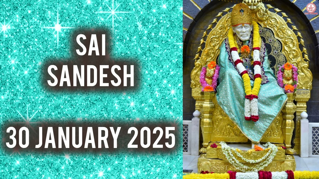 SAI SANDESH || 30 JANUARY 2025