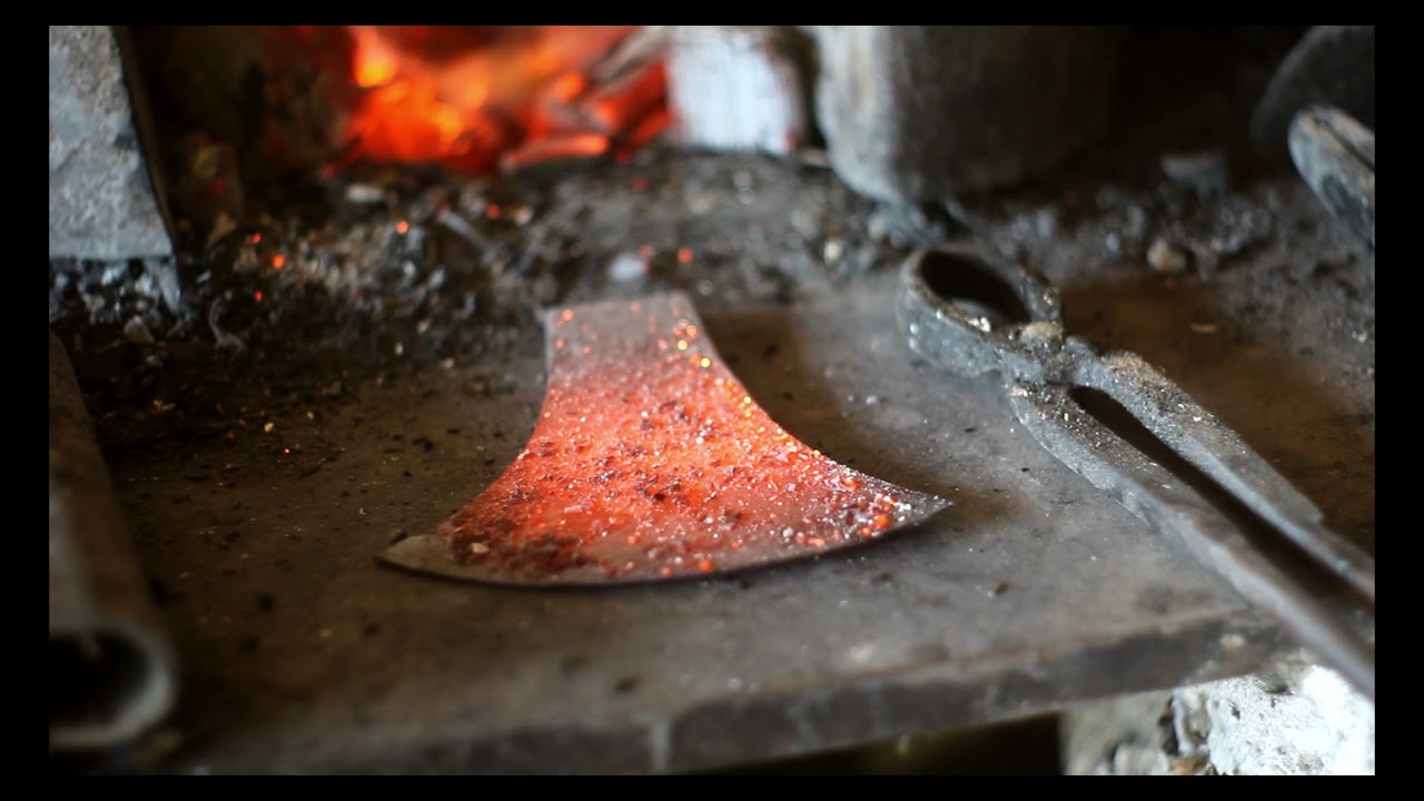 Making a handforged ulu knife