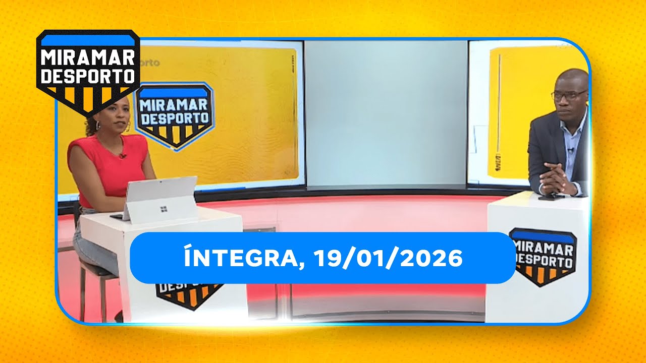 Assista na íntegra o Miramar Desporto 19/01/2026