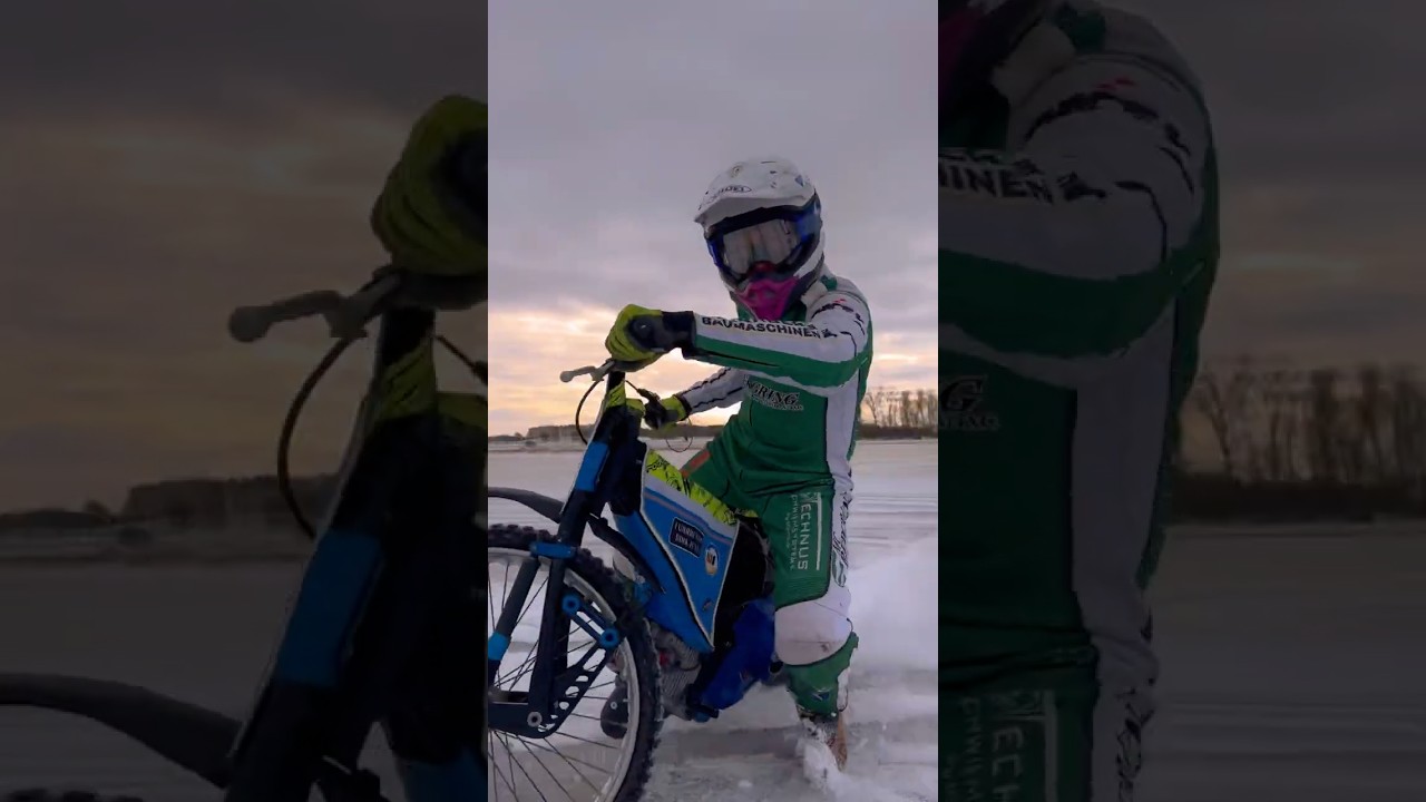 Speedway in ice❄️ 