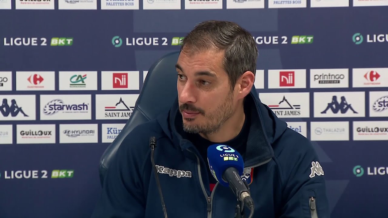 J31 Ligue 2 BKT : La réaction de Nicolas Seube après SMCaen 0-1 Girondins de Bordeaux