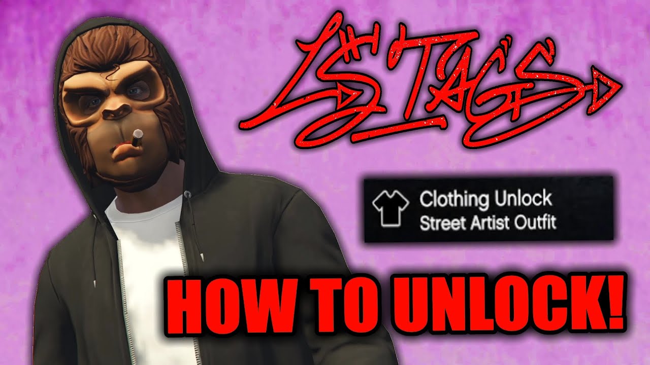 GTA Online: How to Unlock The Street Artist Outfit! (LS Tags Collectibles Guide)
