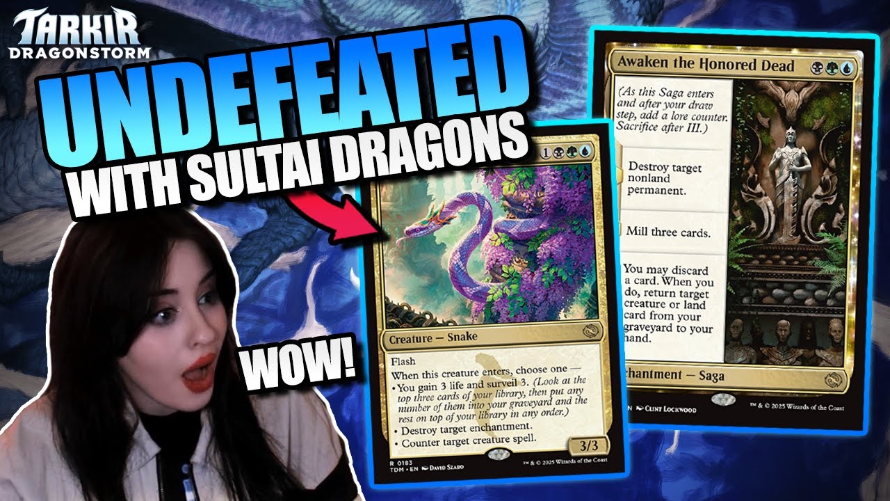 I CAN'T BELIEVE HOW INSANE THIS DECK IS!!😳 | Tarkir Standard MTG Arena